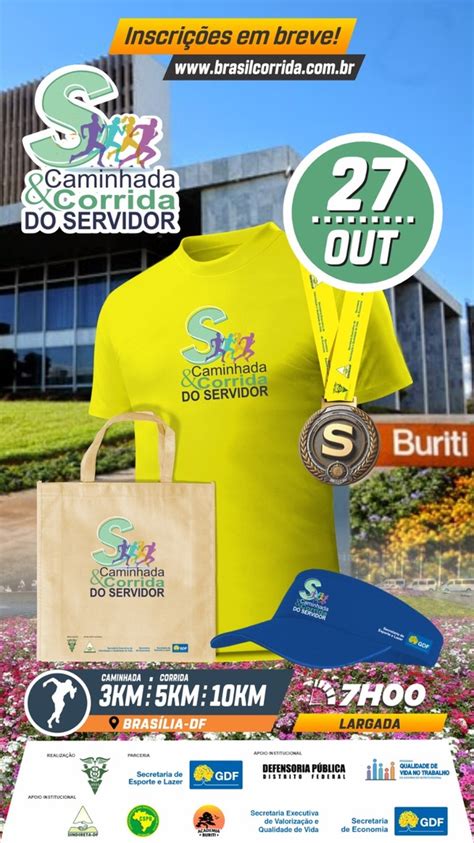 Inscrições abertas para a Corrida do Servidor Celebre a importância do