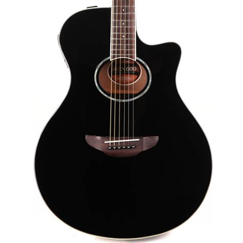 Yamaha APX600 Acoustic Guitar Black | The Music Zoo