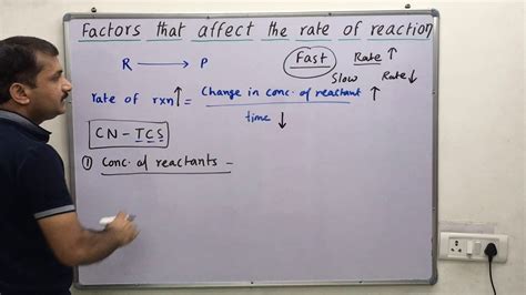 4 2 Factors That Affect The Rate Of Chemical Reaction Class 12 Chapter 4 Chemical Kinetics