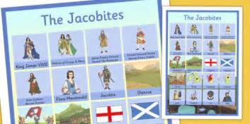 The Jacobites Vocabulary Mat Teacher Made