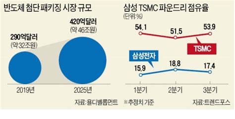 Tsmc보다 높게삼성 파운드리 적층 승부 한국경제