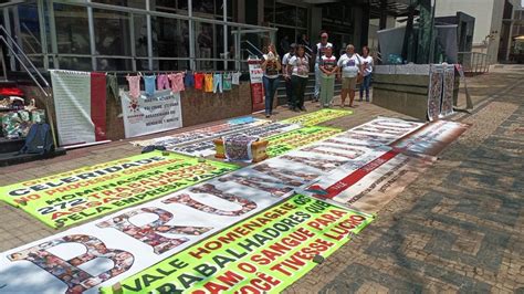 Tragédia de Brumadinho familiares de vítimas fazem ato às vésperas de