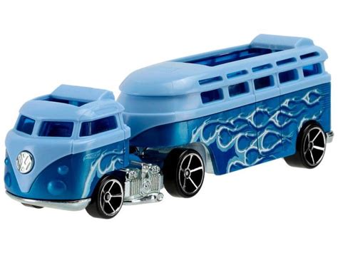 Caminh O Velocidade Na Pista Hot Wheels Custom Volkswagen Hauler Track Stars Mattel Pistas