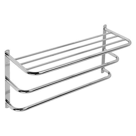 Croydex Chrome Wall Mounted Towel Rack Qm