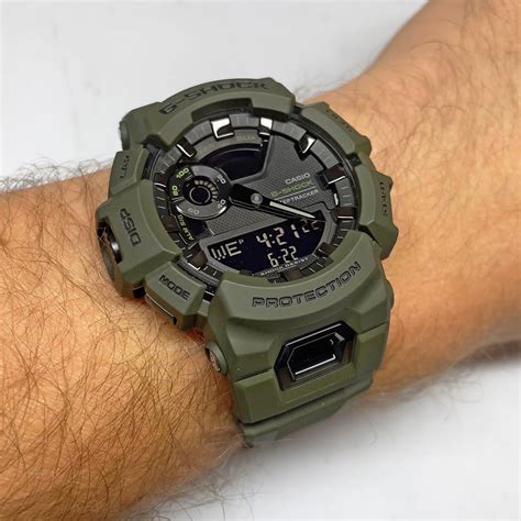 Reloj G Shock Verde Militar Gba Uu A Sku G Sk Mostperu