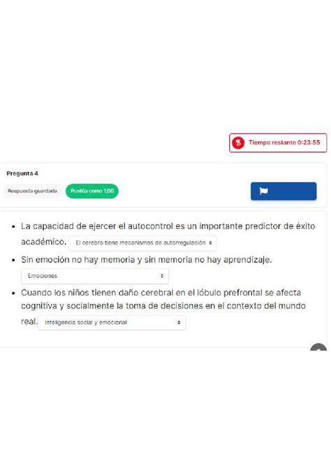 Actividad 3 Cuestionario 8 Tiempo Restante 0 23 55 Pregunta 4