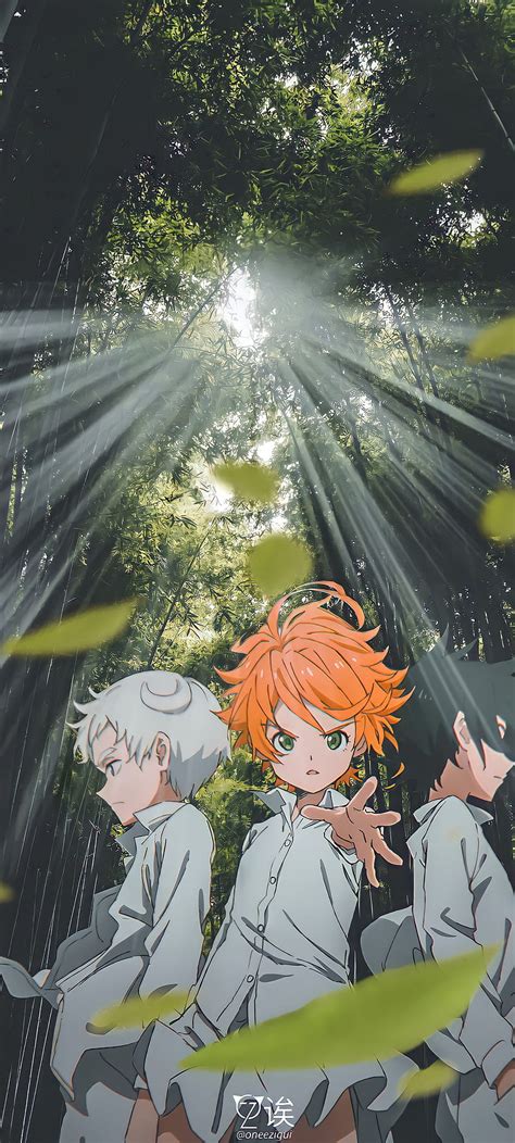 Thepromisedneverland Emma Tpn Yakusuko No Neverland Ray The Promised Neverland Hd Phone