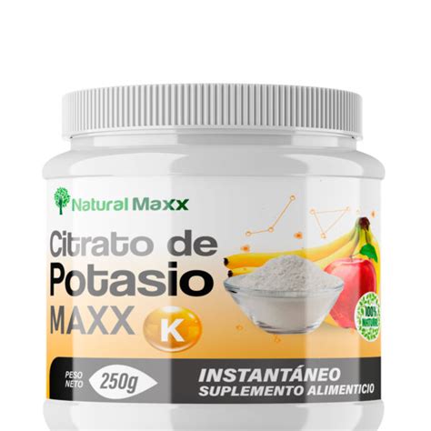 Naturalmaxx Citrato De Potasio 250 Gr Naturalmaxx