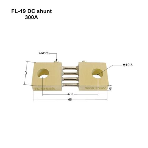 High Quality Dc Current Shunt With Ammeter Electric Welding Machine