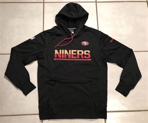 Nike Therma Fit San Francisco 49ers Nfl Hoodie Pullover Mens Medium