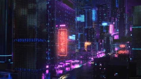 Futuristic Car Neon Cyberpunk City Live Wallpaper Moewalls