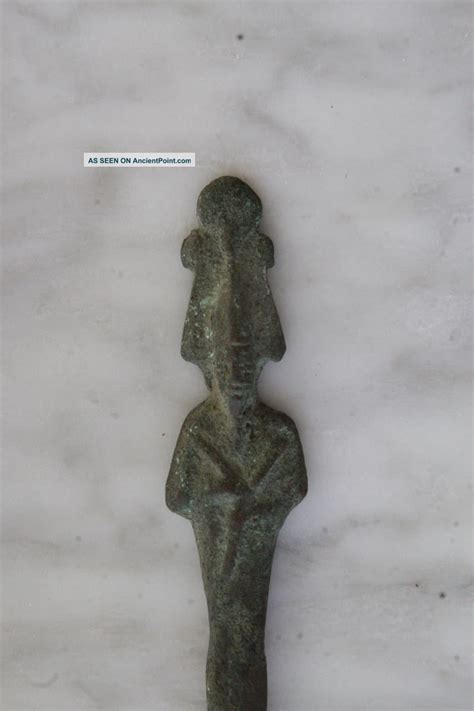 Osiris Egyptian Bronze Statue Late Period 664 - 525 Bc Rare Antiquity