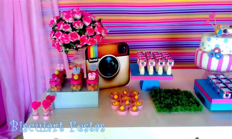 Biscuiart Festas Festa Instagram Decoração Instagram