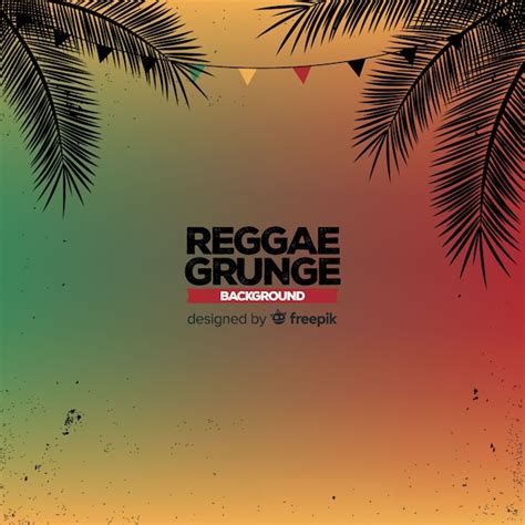 Free Vector Gradient Reggae Background