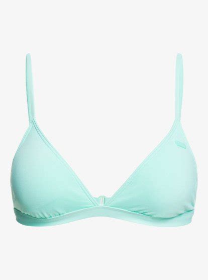 Beach Classics Fixed Tri Bikini Top For Women Roxy