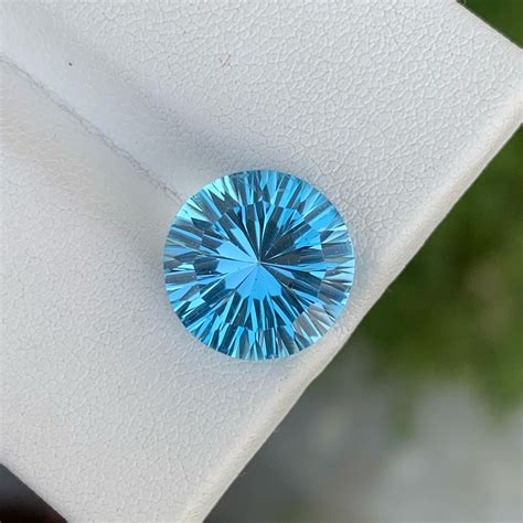 Fantastic Natural Swiss Blue Topaz Gemstone Gandhara Gems