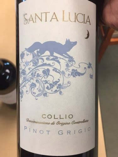 Poderi Di Carlo Santa Lucia Pinot Grigio Vivino US