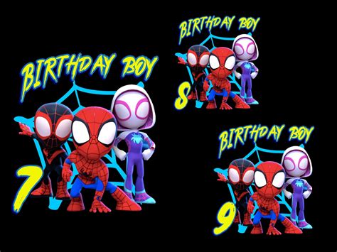 Happy Birthday Spiderman Spidey And His Amazing Friends Happy Birthday