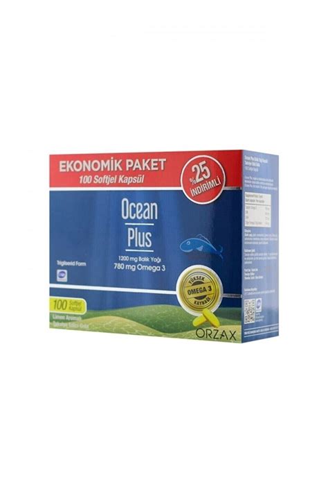 Ocean Plus Omega Mg Kaps L Ekonomik Paket Fiyat