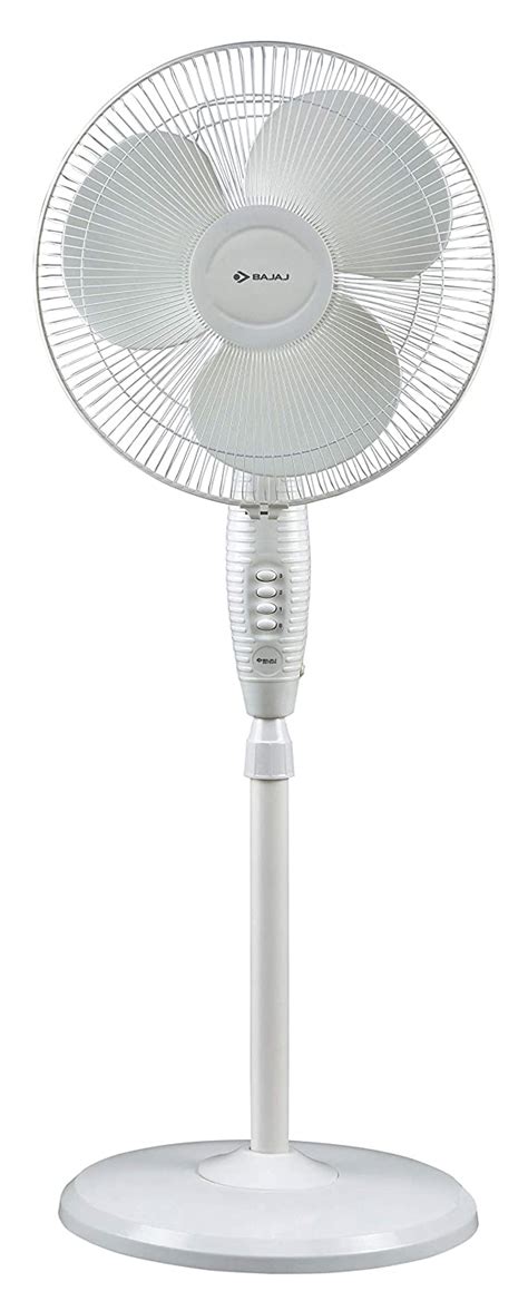 Bajaj Esteem 400 Mm Pedestal Fan White OMGTricks