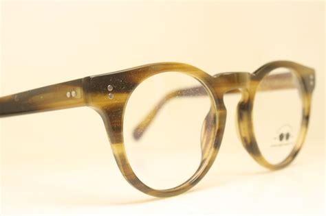 Tortoise Retro Horn Rim Glasses P3 Frames 1960s Vintage Style Eyewear