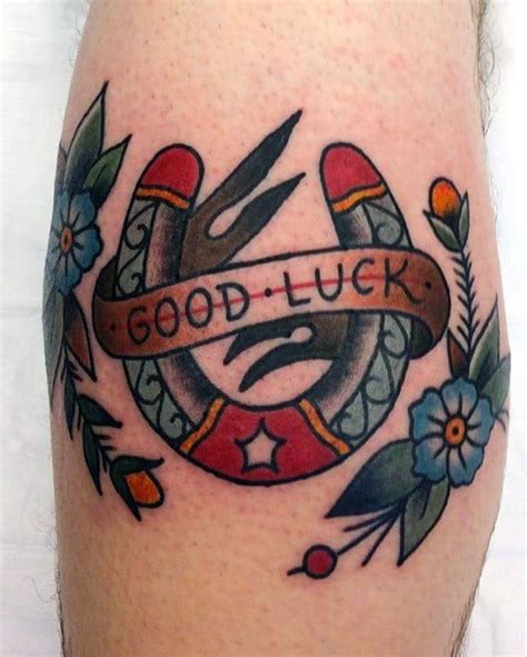 Good Luck Tattoos For Men Lucky Design Ideas