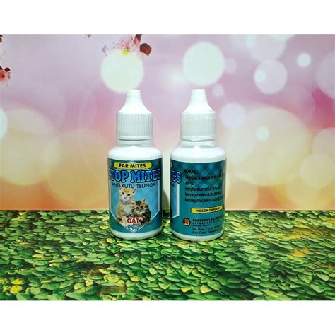 Jual Obat Tetes Kutu Telinga Kucing STOP MITES Shopee Indonesia