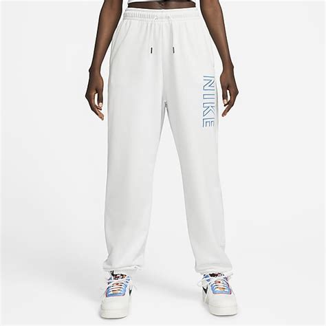 Oversize Blanc Fleece Pantalons De Survêtement Et Joggers Nike Fr