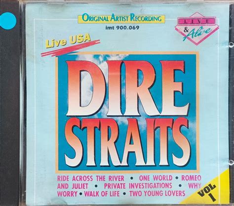 DIRE STRAITS - LIVE USA VOL. 1