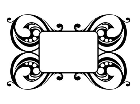 Aesthetic Frame Design with Square Shape 14220544 PNG