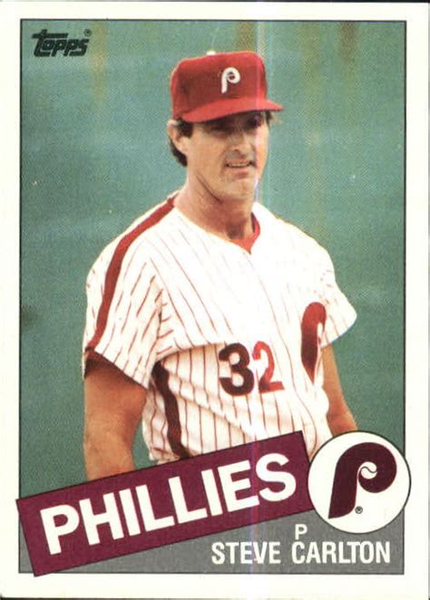 1985 Topps 360 Steve Carlton PHILLIES R12477 NM MT