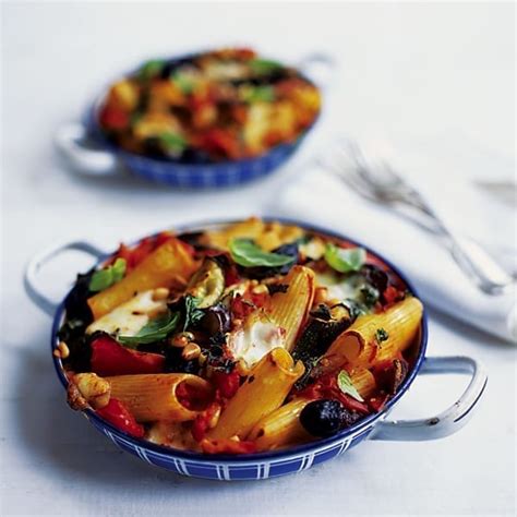 Ratatouille And Mozzarella Pasta Bake Delicious Magazine