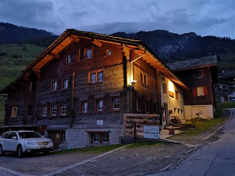 Bernachten Vals Das Bergdorf