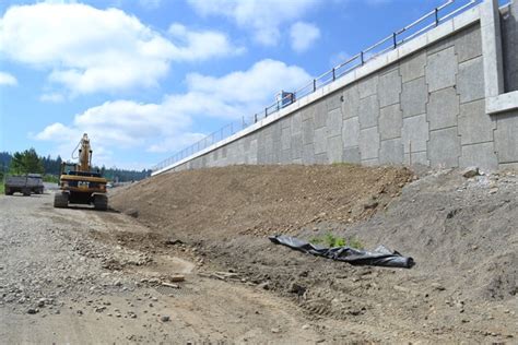 Project Establishment Off Ramp Work Progressing