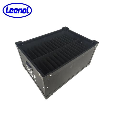 Leenol ESD Corrugated Sheet Corrugated Box With Sheet ESD PP