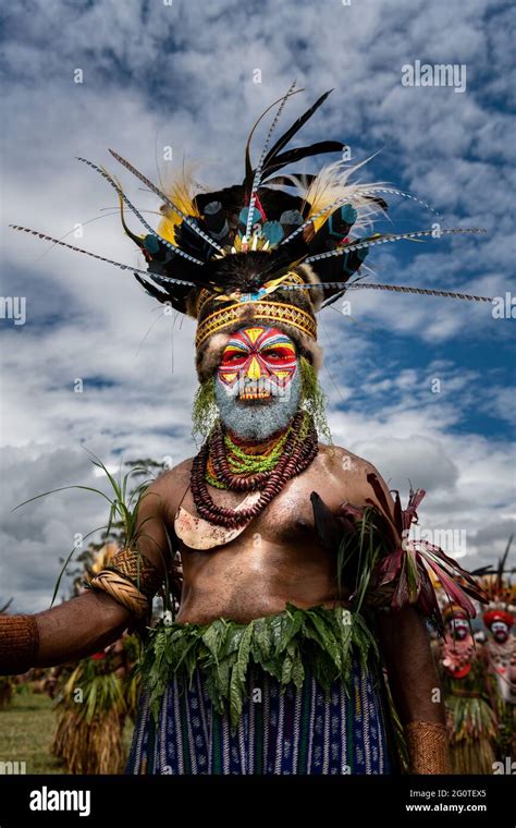 Papua New Guinea Face Paint High Resolution Stock Photography And