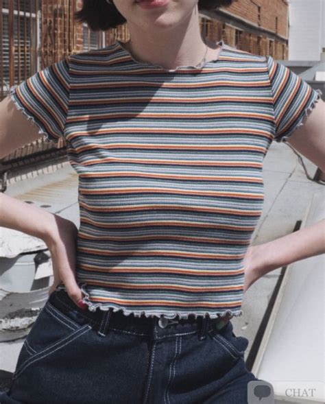 Rainbow Stripe Crop Top 4 Colors Vibrant Rainbow S Artofit