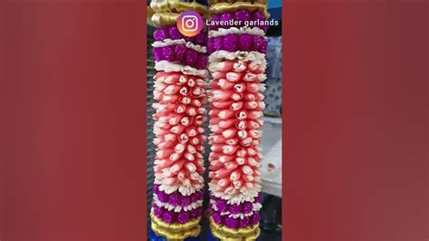 All Colourful Garlands 💐 Videos Tamil Nadu Chennai Koyambedu Flower