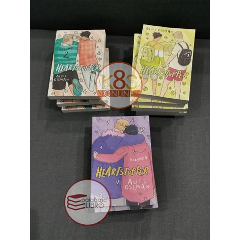 Heartstopper Volume 1 2 3 4 Graphic Novel By Alice Oseman Shopee