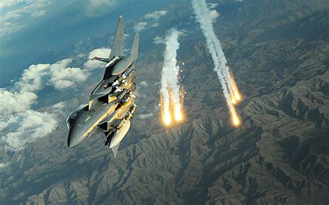 F 15E Strike Eagle HD Wallpaper Military Might In Action