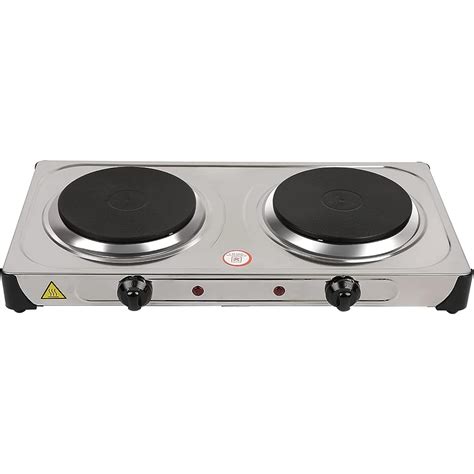 8 Mo Finance HAITOP Countertop Burner Electric Double Burners 2000 Watts Electric Hot Plate