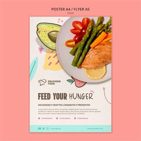 Plantilla De P Ster De Restaurante De Comida Deliciosa Archivo Psd Gratis