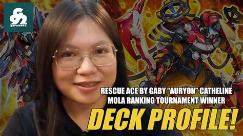 YU GI OH RANKING TOURNAMENT WINNER DECK PROFILE RESCUE ACE RACE