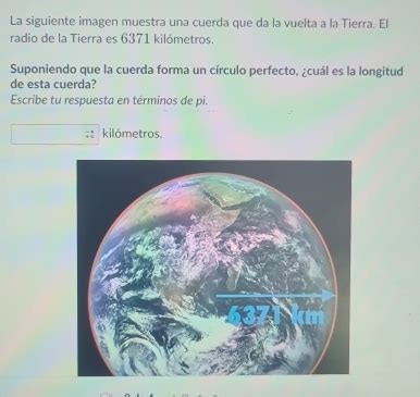 Solved La Siguiente Imagen Muestra Una Cuerda Que Da La Vuelta A La