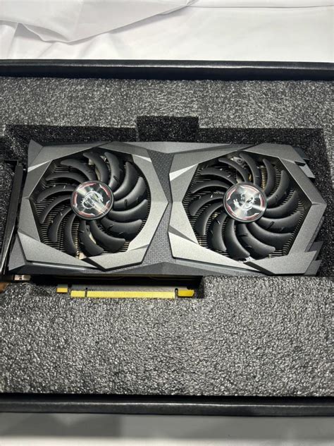 Msi Gtx 1660 Gaming X 6g Graphics Card New Clean With Accessories Ebay