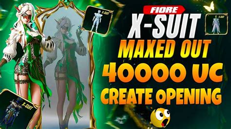 New X Suit Crate Opening Uc Fiore X Suit Crate Opening Bgmi