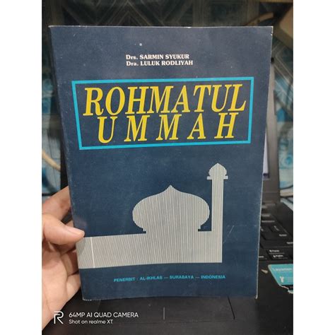 Jual Buku Rohmatul Ummah Sarmin Syukur Shopee Indonesia