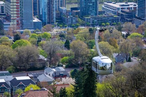 The Portland Aerial Tram Or Ohsu Tram Is An Aerial Tramway In Portland