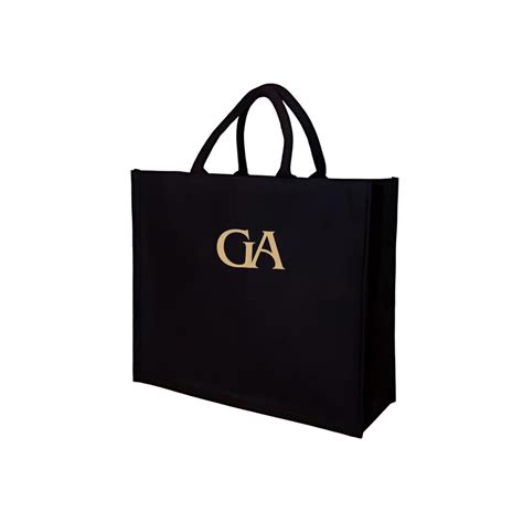Customisable Black Canvas Bag Singapore 1 Corporate T