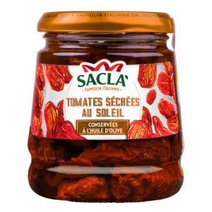 Packshot Complexe Sacla Tomate Huile Juste Un Clic